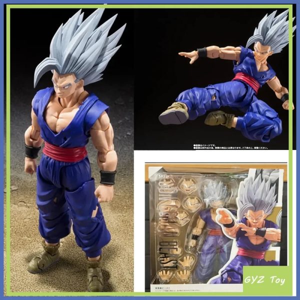 Dragon Ball Shf Son Gohan Figure Super: Super Hero S.h.figuarts Son Gohan Beast Shf Ko Pvc Action Figures Model Toys Kids Gifts