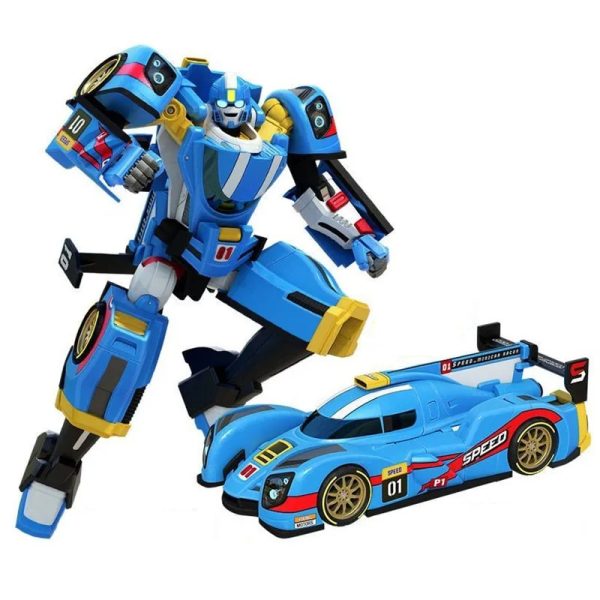 Tobots Brothers Korea Anime Transformation Robot Toys Cartoon Deformation Car Airplane Action Figures Vehicle Kids Boy Gifts